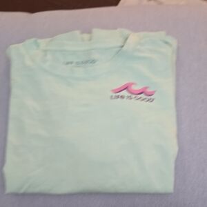 Life Is Good Light Blue Long Sleeve Tee
